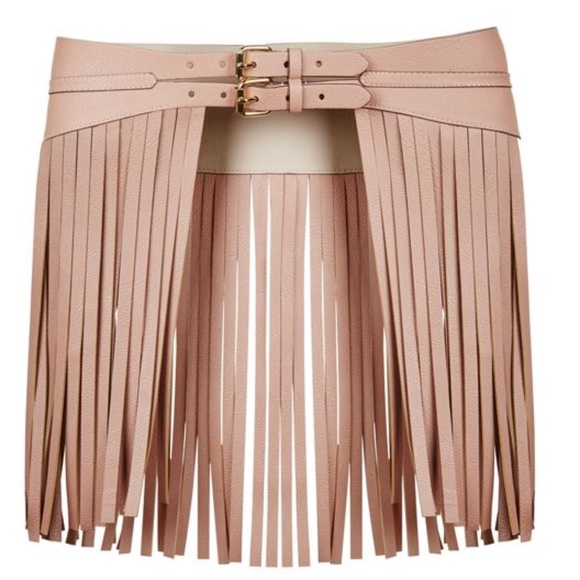 BCBGMaxAzria Accessories - NWT BCBGMAXAZRIA Fringe Counter Waist Belt
